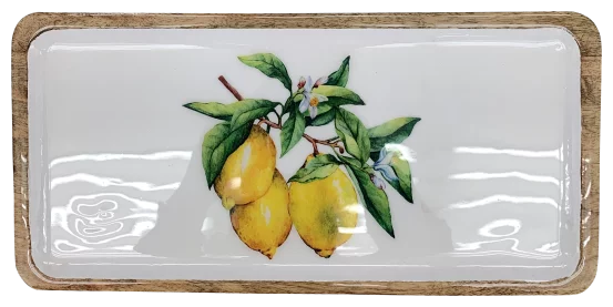 Декоративний піднос Citron прямокутний, 30×15×2 см
