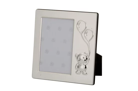 Посрібнена фоторамка Baby Teddy Matt, 9×13 см