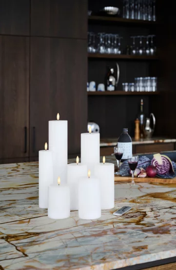 Свічка LED Sille, 7,5 х 25 см