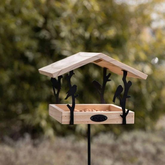 Годівничка для пташок на штекері