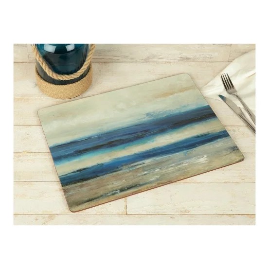 Набір сервірувальних килимків BLUE ABSTRACT, 4 шт