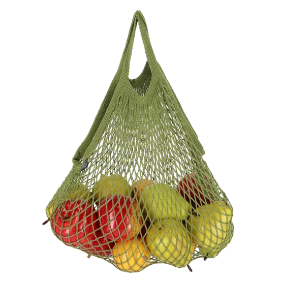 Сітчата торба зелена
