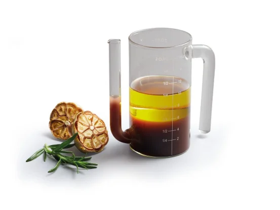 Мірна ємність для відділення жиру та соусів MasterClass, 450 мл