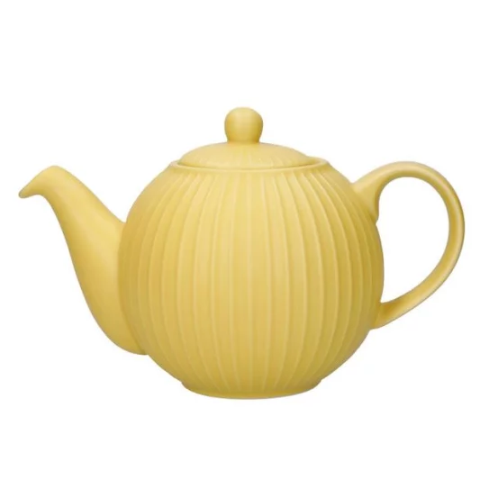 Чайник керамічній Yellow Globe Textured, 900 мл