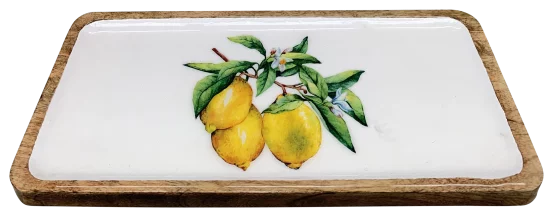Декоративний піднос Citron прямокутний, 30×15×2 см
