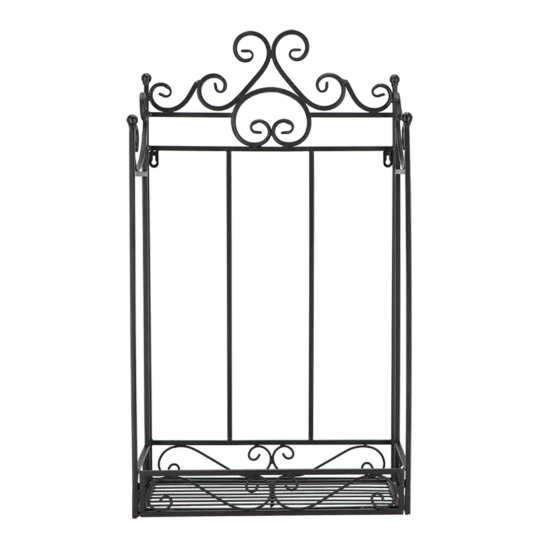 Настінна металева поличка для кашпо