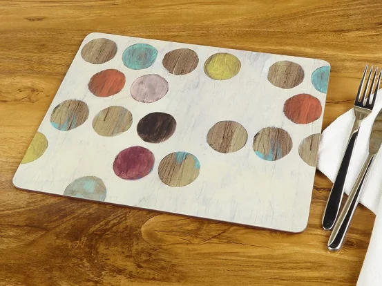 Набір сервірувальних килимків Dots 4 шт