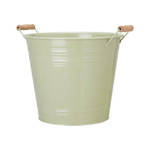 Металеве кашпо для рослин Ariella Green, 30x26 см