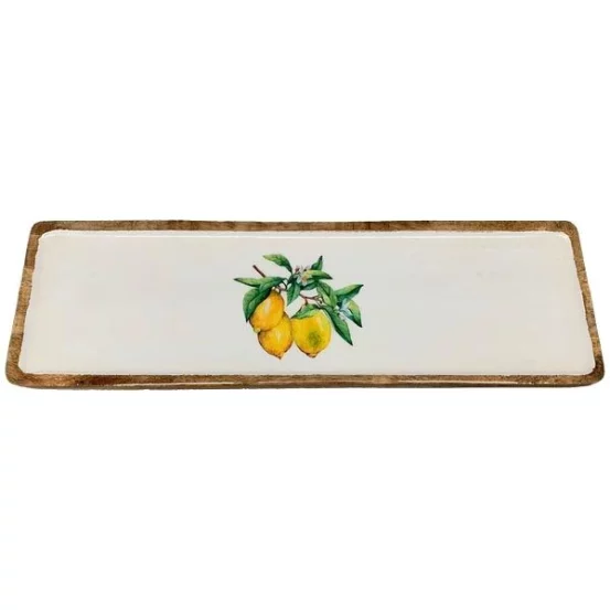 Піднос прямокутний з дерева "Citron", 50×15×2 см
