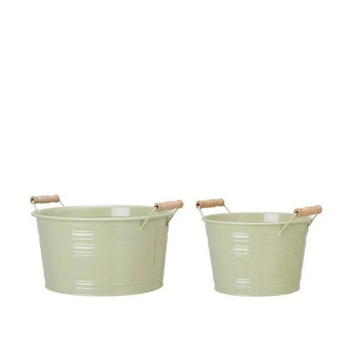 Металеве кашпо для рослин Ariella, 23x15 см