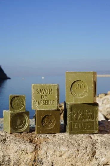 Марсельське мило CUBE OLIVE, 200г