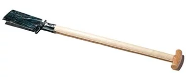 Садова лопата для посадки з упором