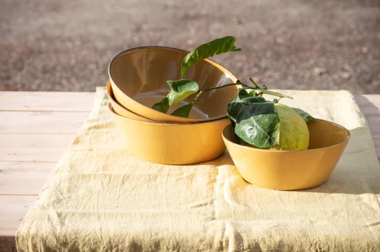 Чаша керамічна(медова),26 см