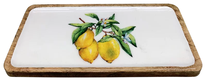 Декоративний піднос Citron прямокутний, 30×15×2 см
