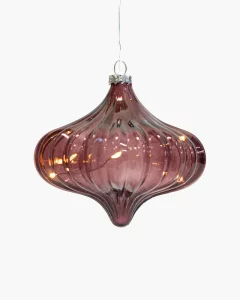 Новорічна прикраса Dina (бордо)