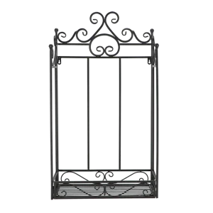 Настінна металева поличка для кашпо