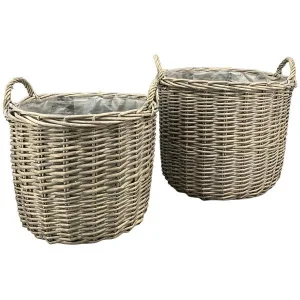 Набір кошиків для рослин із ротангу Willow, 2 шт