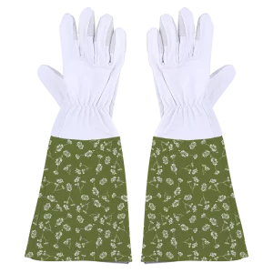 Садові рукавички для важких робіт М з принтом