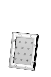 Посрібнена дитяча фоторамка “Baby Pins”, 9×13 см