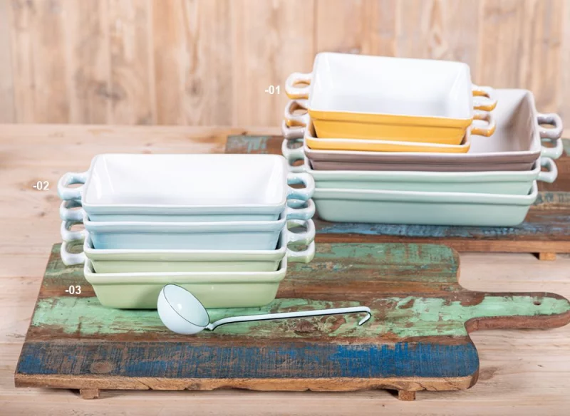 Форма для запіканя з ручками (карі)