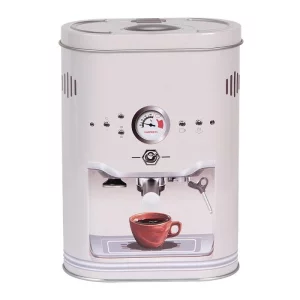 Металева банка для зберігання, 14×8×19 см