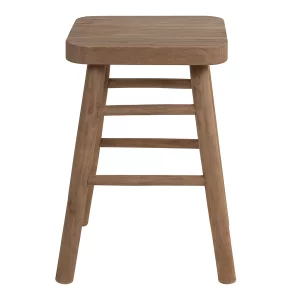 Дерев’яний табурет / підставка для рослин, 33×33×49 см