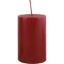 Свічка темно-червона середня