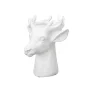 Бюст-кашпо Олень White Matt, 22х30 см